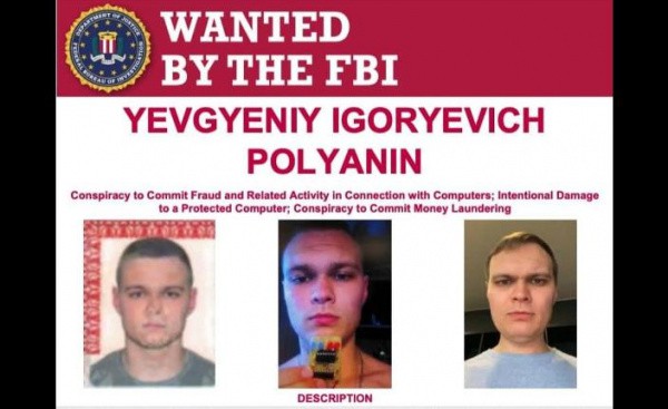 Евгений Полянин, которого ФБР объявило в розыск как хакера REvil. Фото: ФБР