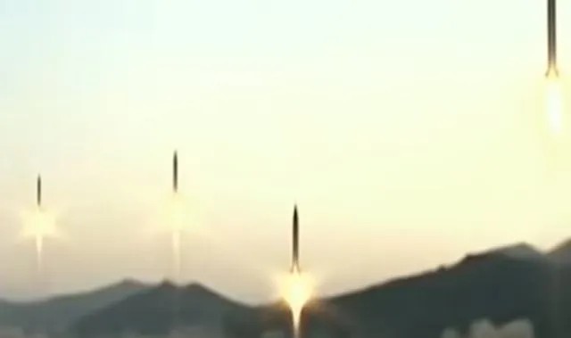 Запуск северокорейской ракеты, повлекший скандал. Скриншот: Youtube