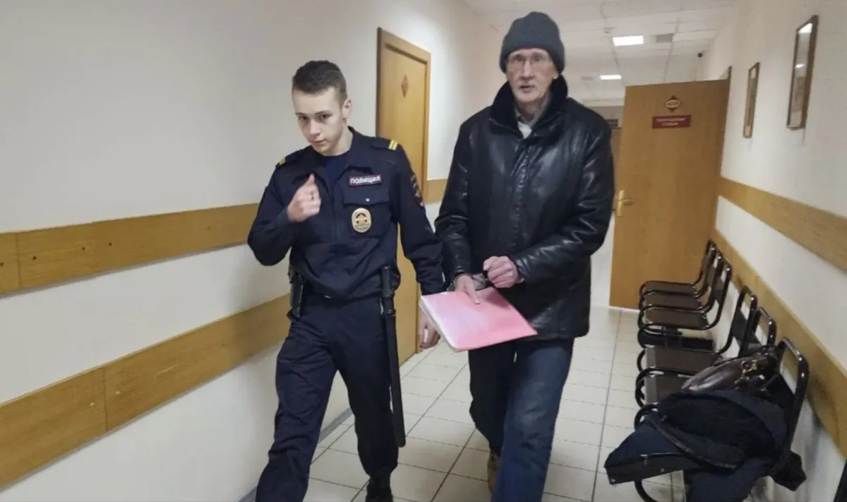 Владимир Румянцев в суде. Фото: соцсети