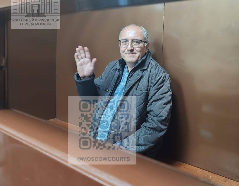 Павел Сюткин в Черемушкинском суде. Фото: пресс-служба судов Москвы общей юрисдикции