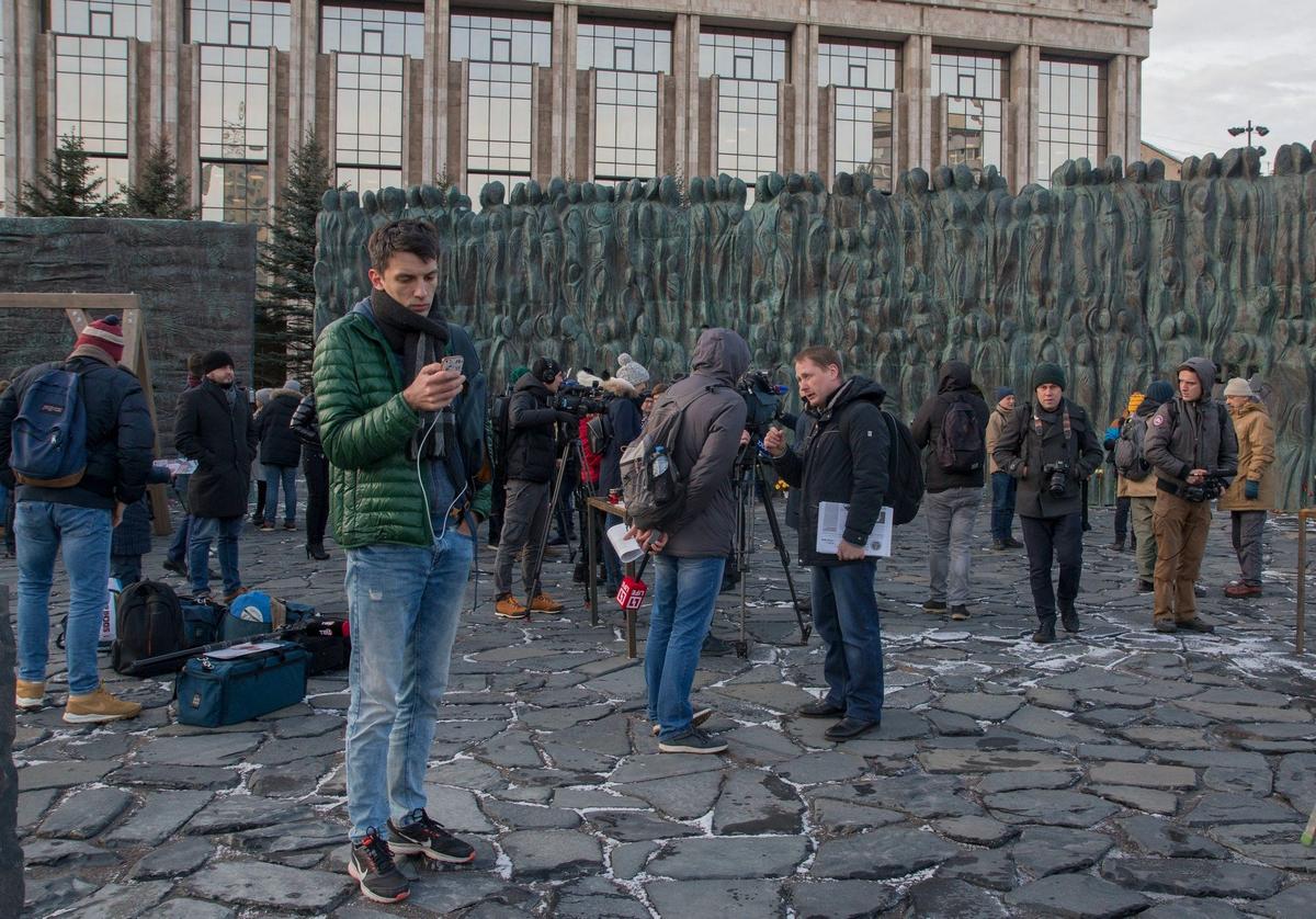 Мемориал жертвам политических репрессий «Стена Скорби». Фото: Светлана Виданова / «Новая газета»