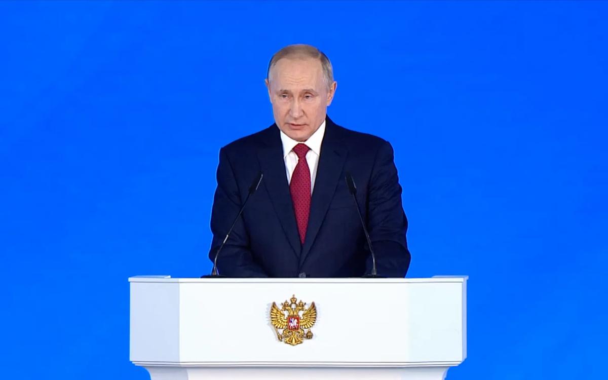 Послание Путина за 3,5 минуты