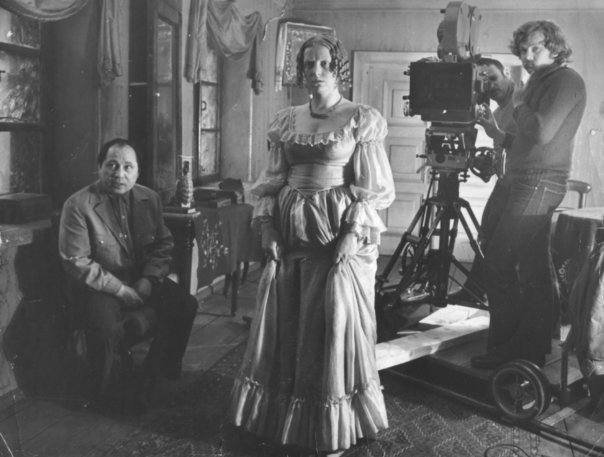 Съемки фильма «Женитьба». Фото из семейного архива