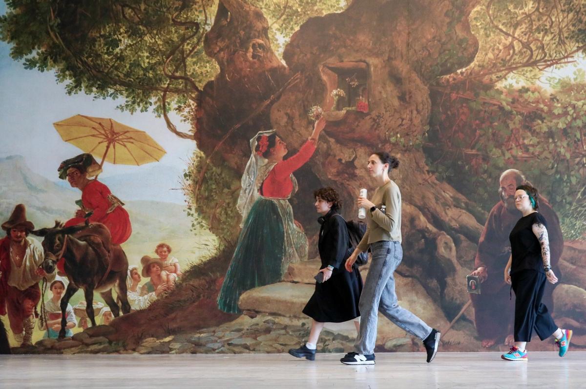 Выставка «Карл Брюллов. Рим — Москва — Петербург». Фото: Василий Кузьмичёнок / Агентство «Москва»