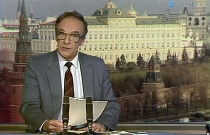 Ведущий советской программы «Время» Игорь Кириллов. Фото: segodnya.ua