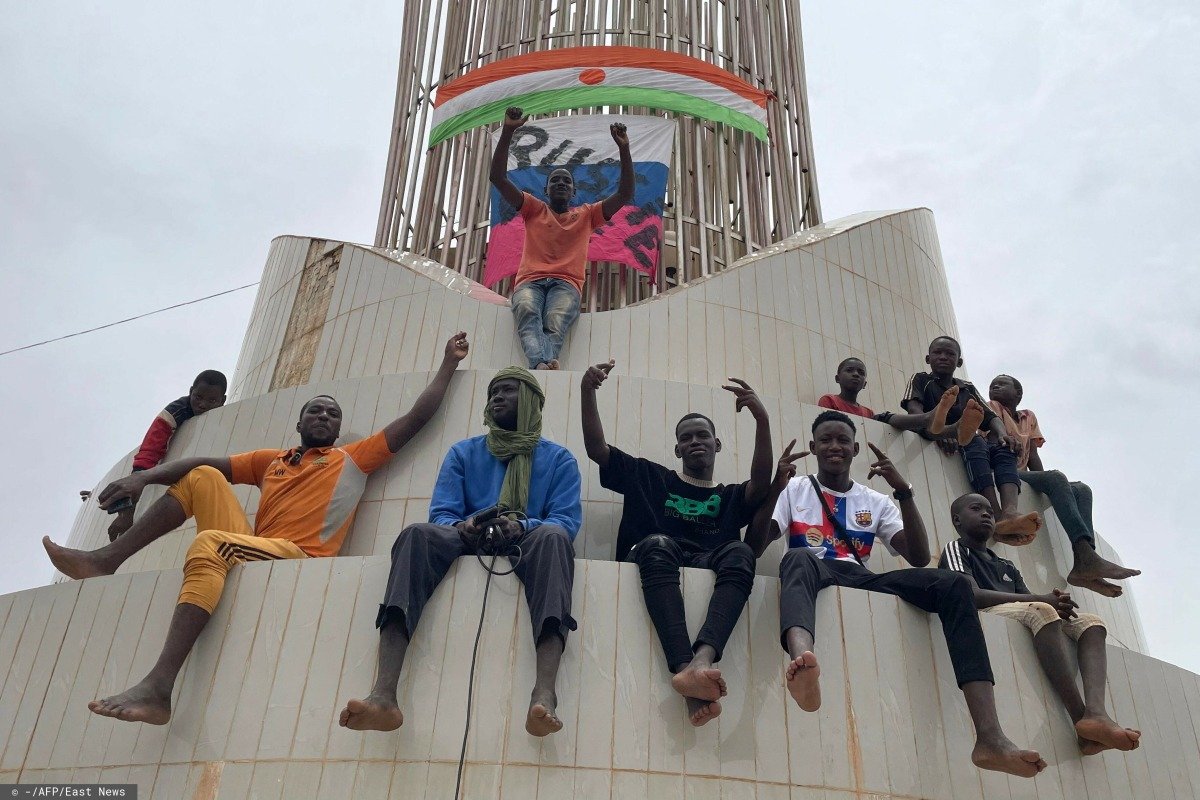 27 июля 2023 года. Сторонники путчистов в Ниамее (столица Нигера). Фото: AFP / East News