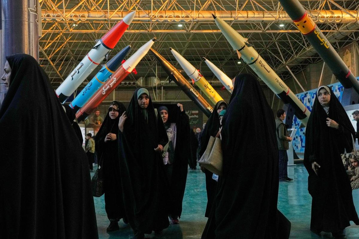 Национальный аэрокосмический парк Корпуса стражей исламской революции. Фото: AP / TASS