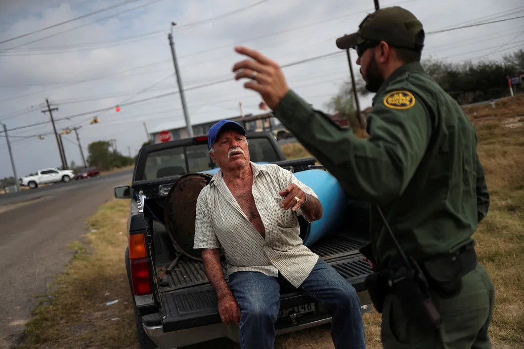 Пограничный патруль в Техасе. Фото: Reuters