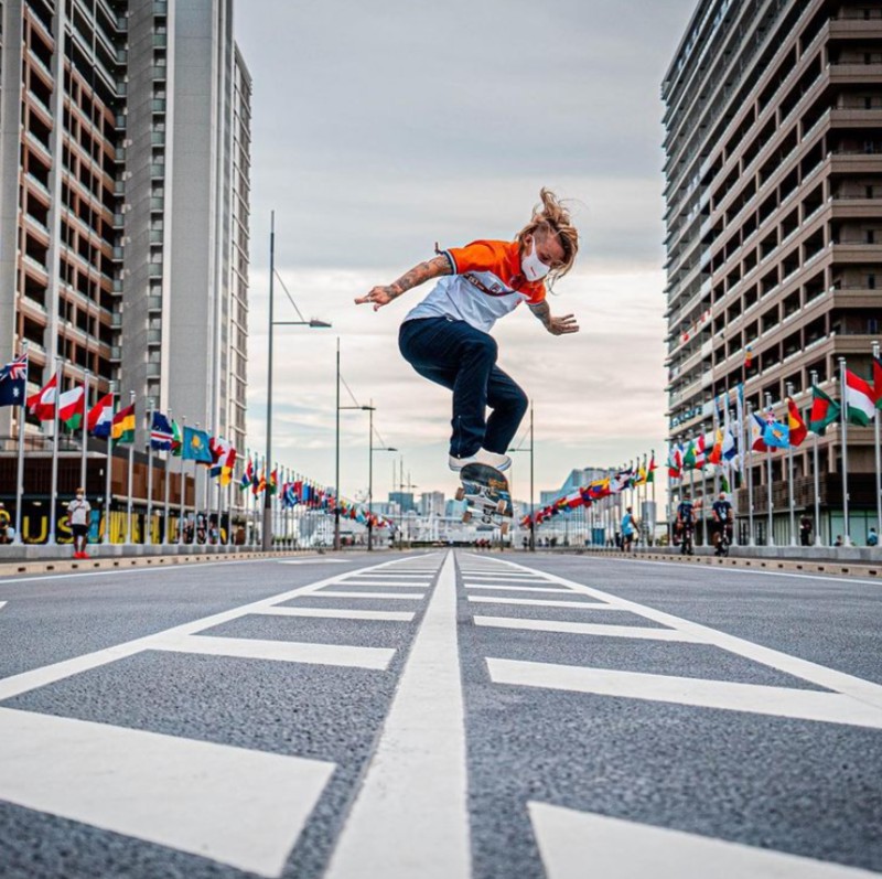 Скейтбордистка из Нидерландов Кэнди Якобс. Фото: инстаграм