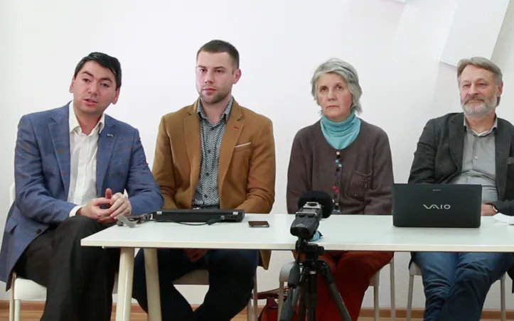 Пресс-конференция «Народного избиркома» в «Новой газете»