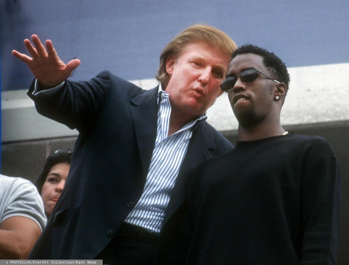 Дональд Трамп и Пи Дидди. Фото: PHOTOlink / Everett Collection / East News