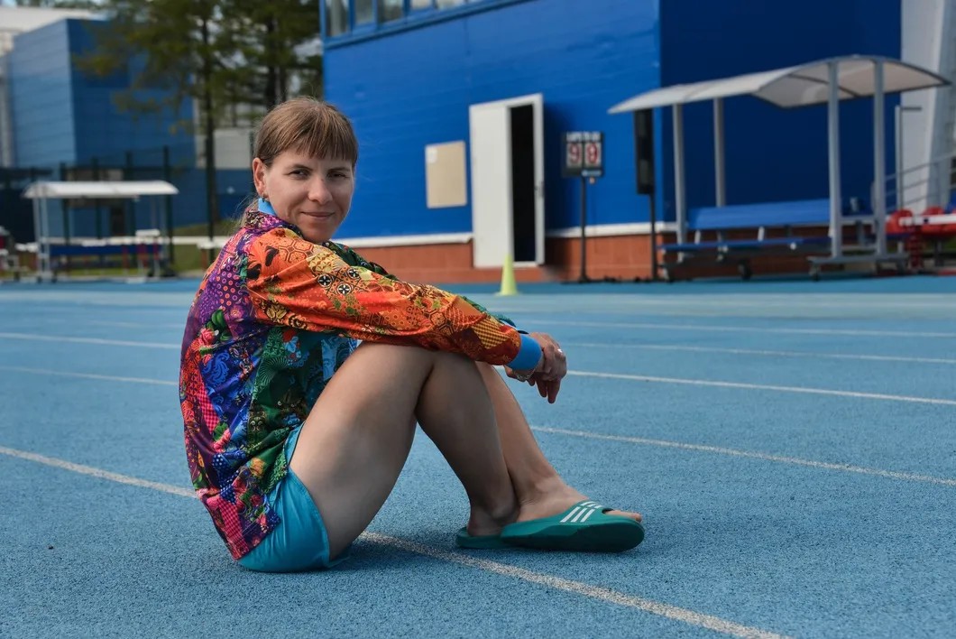 Елена Паутова, спортсменка из Уфы. Фото: Виктория Одиссонова / «Новая»
