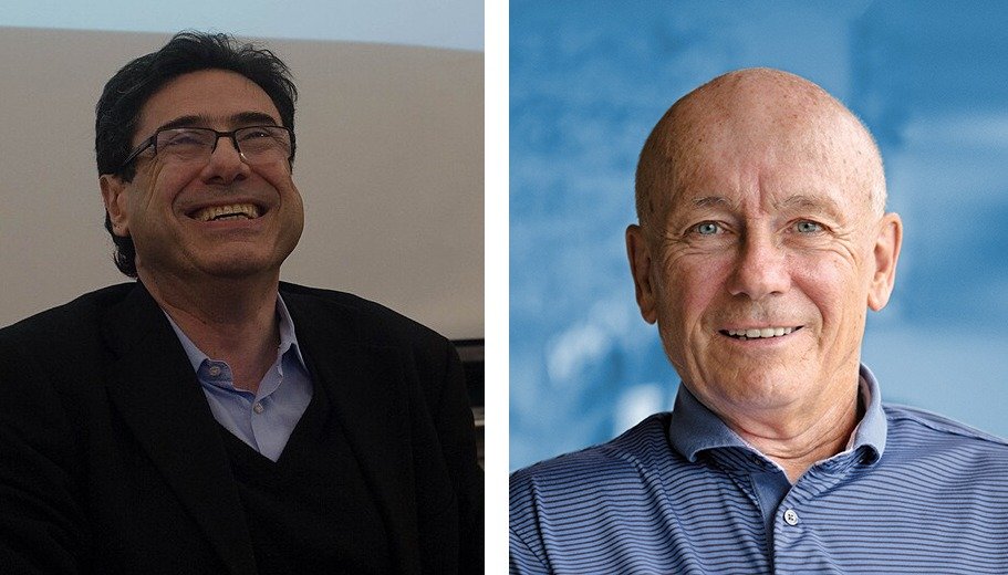 Филипп Агион и Питер Хоуитт. Фото: Википедия