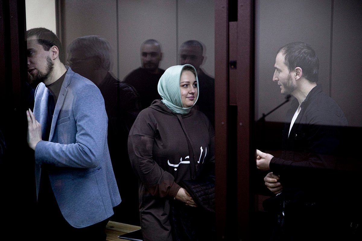 Зарифа Саутиева в зале суда. Фото: Влад Докшин / «Новая»