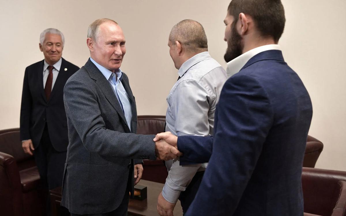 Путин и Хабиб: два борца