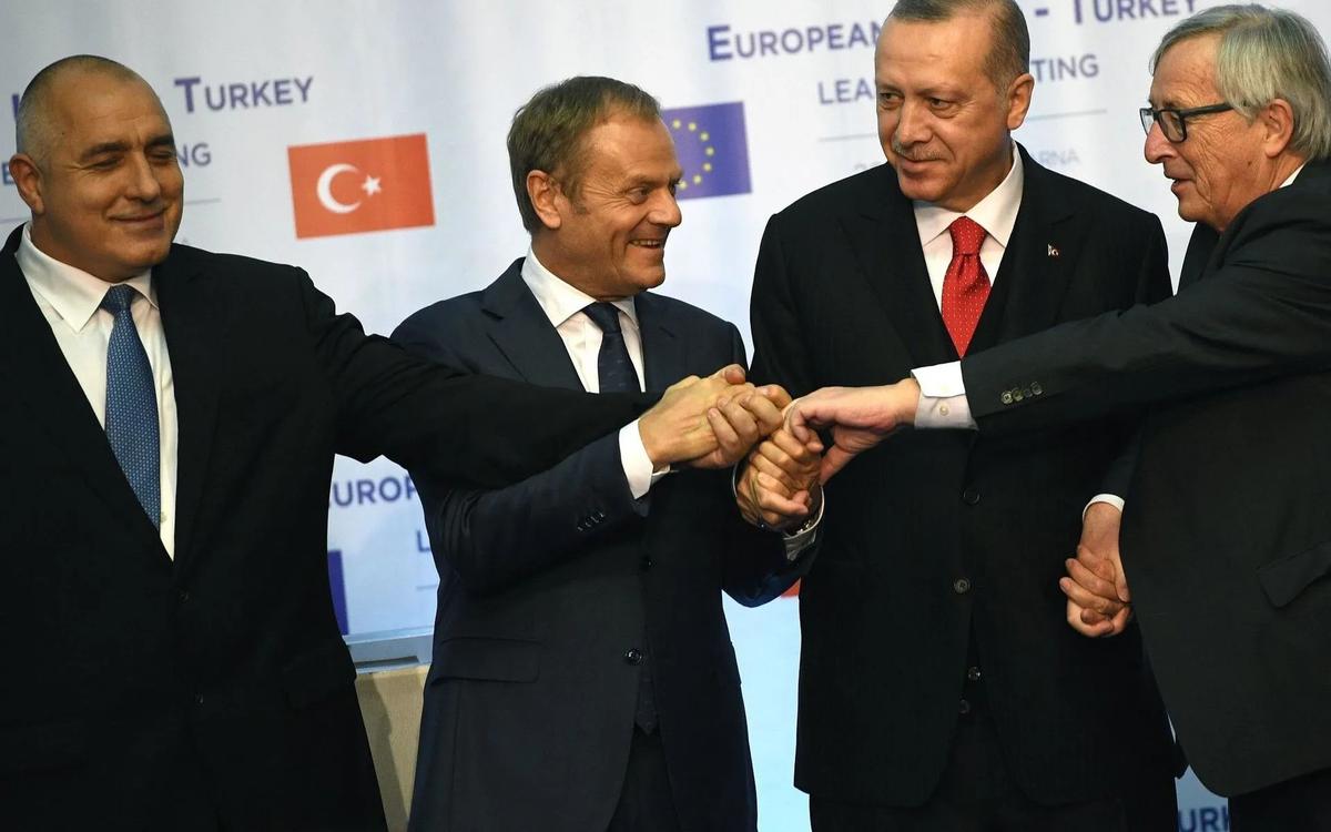 Европа поговорила с Турцией