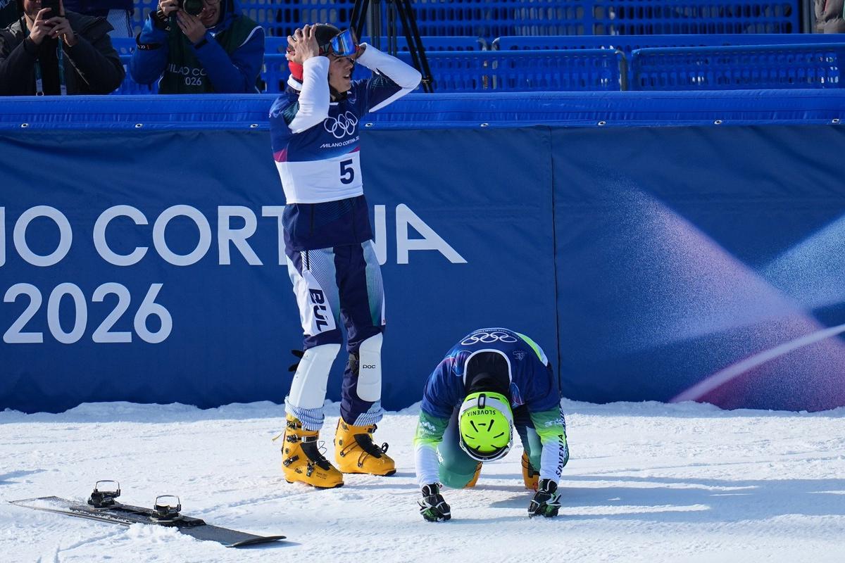 Тервел Замфиров (Болгария) и Тим Мастнак (Словения). Фото: AP / TASS