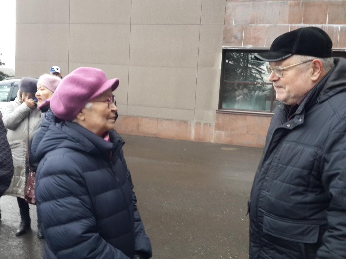 Алексей Бабий на последней акции памяти жертв политрепрессий, 30 октября 2025 года. Фото: Алексей Тарасов