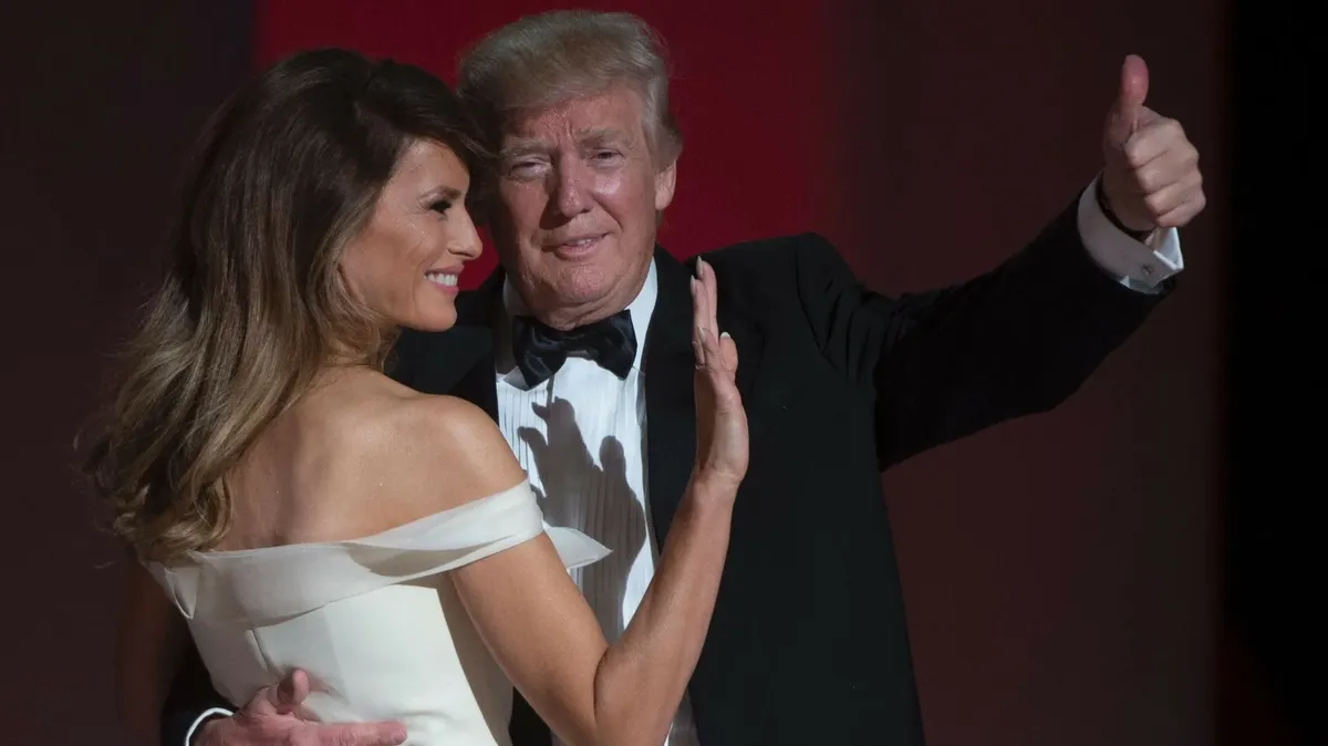 Президент США Дональд Трамп и первая леди Мелания Трамп. Фото: AFP / East News