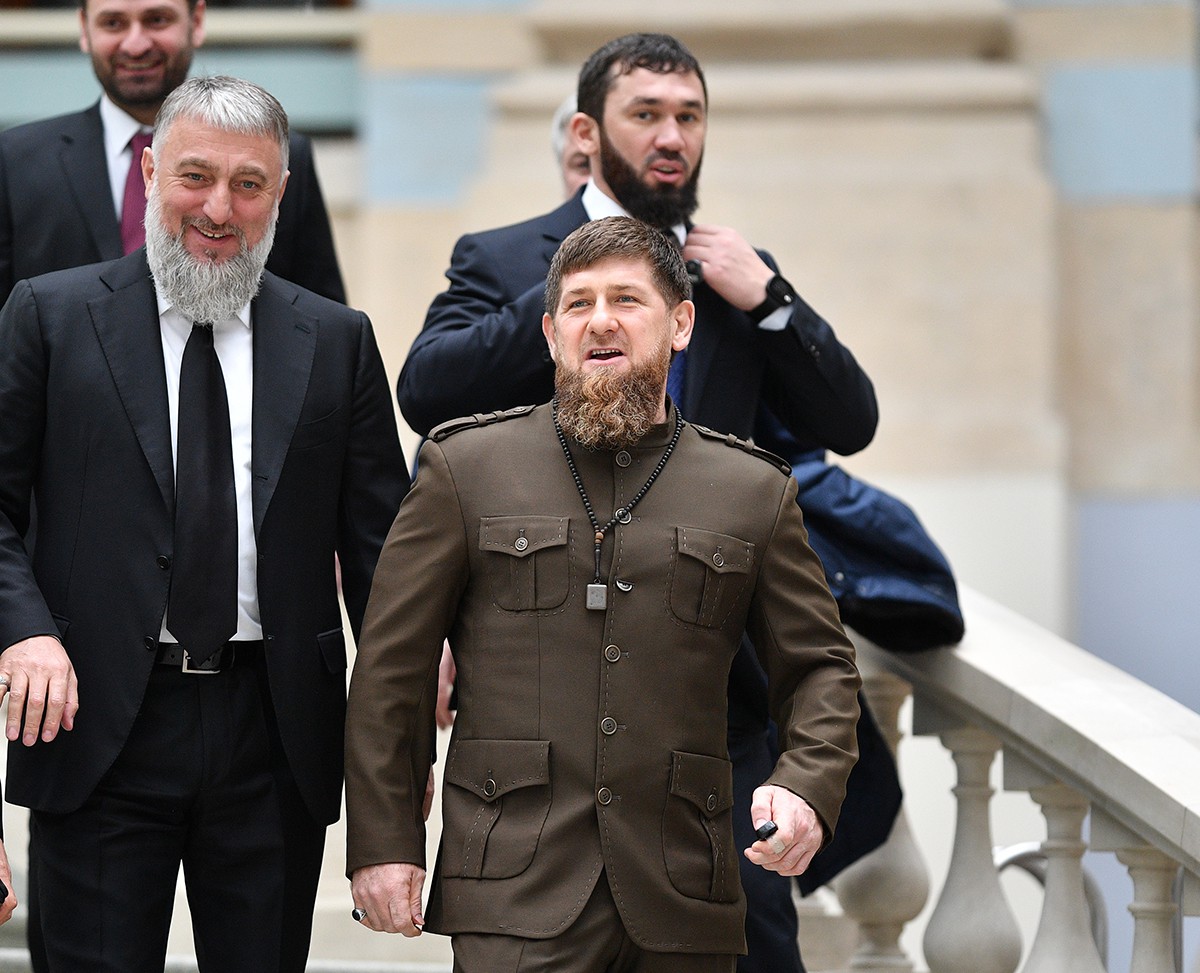 Адам Делимханов и Рамзан Кадыров. Фото: РИА Новости