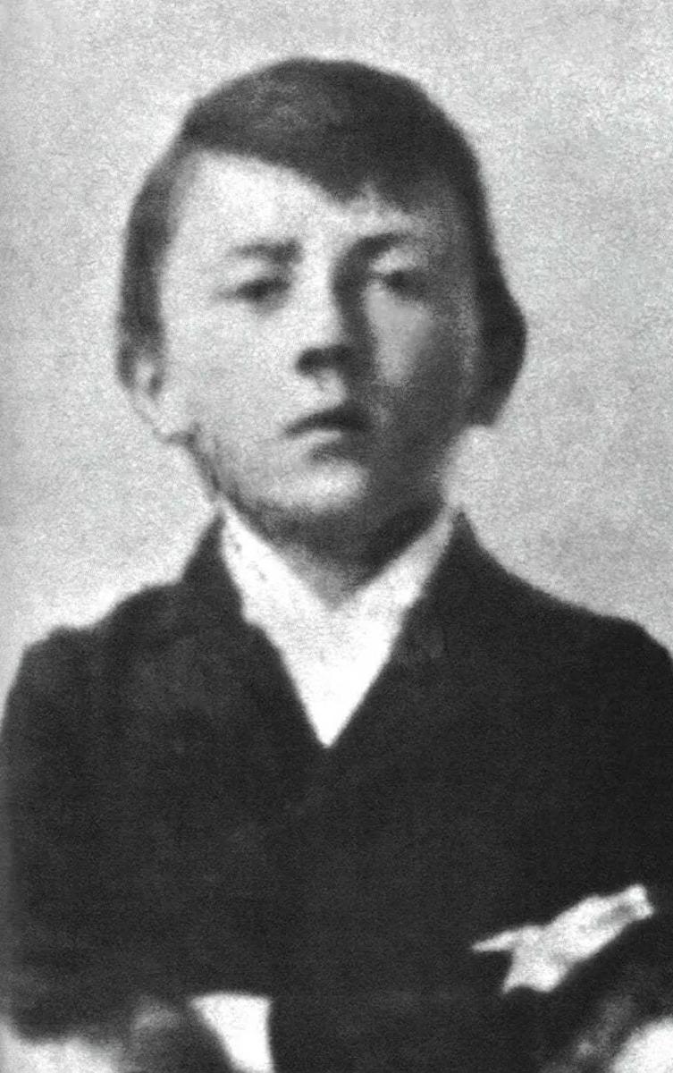 Адольф Гитлер в детстве. Фото: public domain