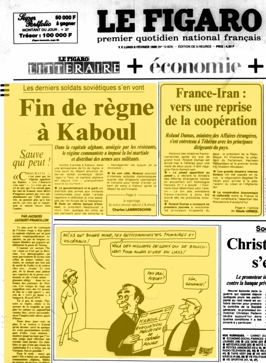 Le Figaro, 06.02.1989, Sauve qui peut!, Jacques Jacquet-Francillon