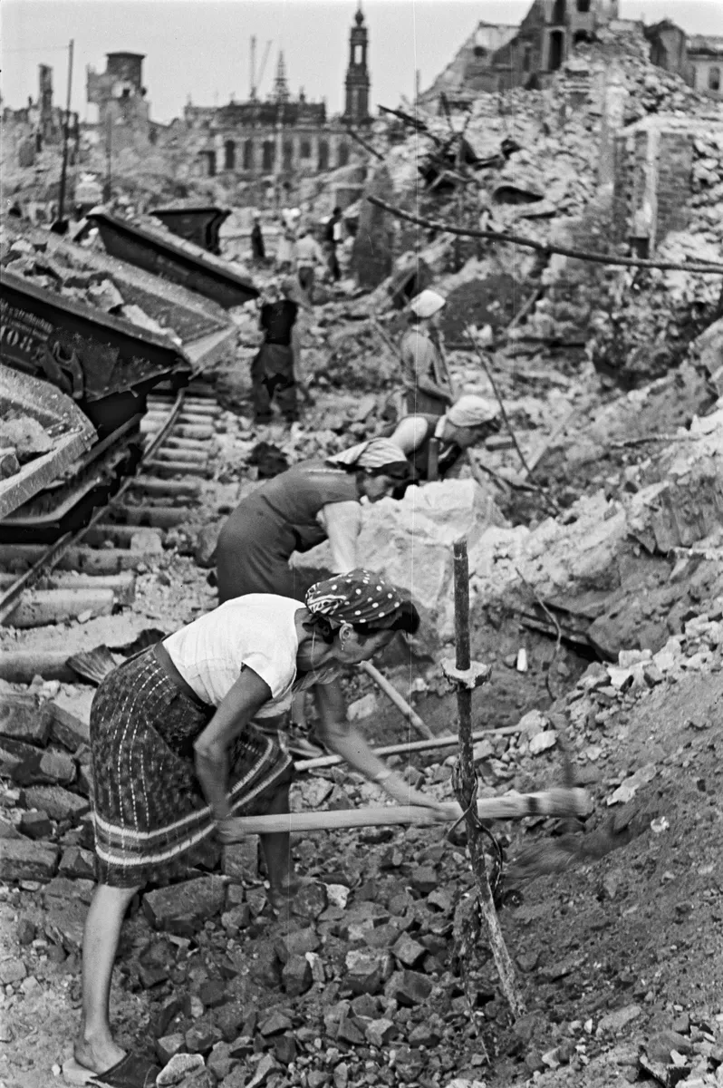 Дрезден, 1945 год. Фото: DPA / TASS