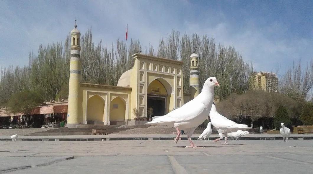 Мечеть Ид Каха в Кашгаре. Фото: Евгений Бунин