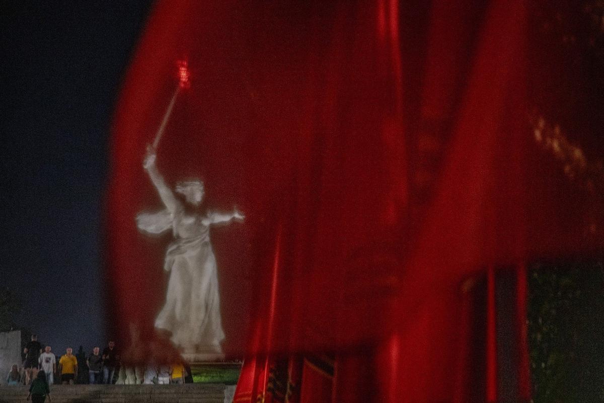 Волгоград. Мамаев курган и монумент «Родина-мать». Фото: Алексей Душутин / «Новая газета»