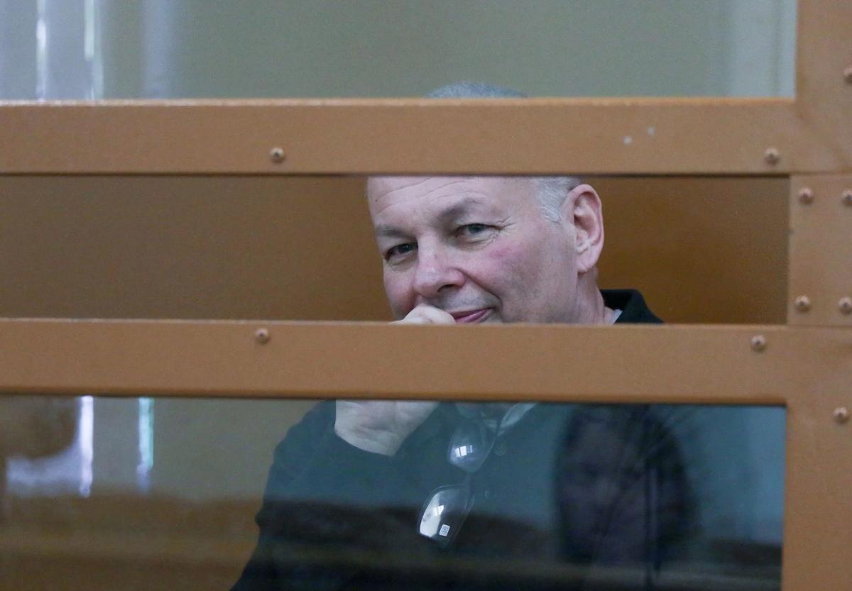 Михаил Кригер в суде. Фото: соцсети