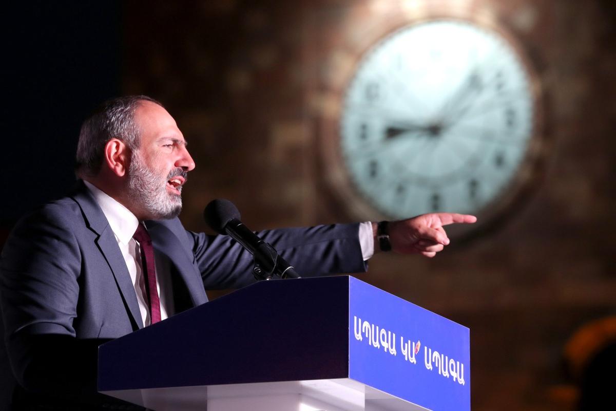 Никол Пашинян. Alexander RYUMIN / TASS