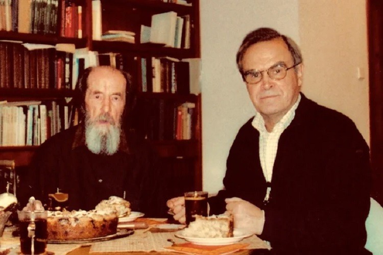 Александр Солженицын и Глеб Панфилов