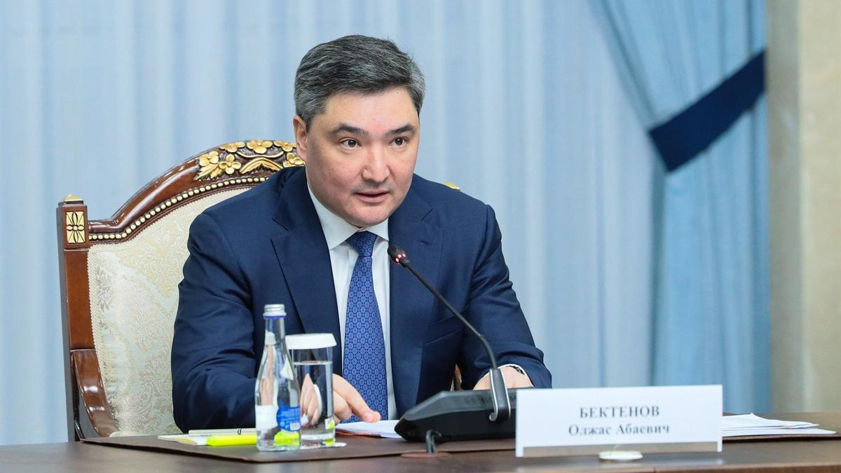 Олжас Бектенов. Фото: primeminister.kz