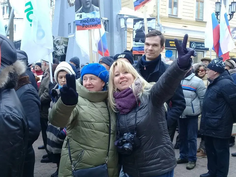 Ирина Славина (справа). Фото: Facebook