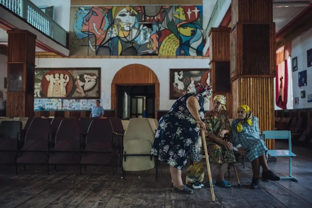 Дом культуры в селе Колосово. Фото: Антон Поляков, опубликовано в «Новой газете» в 2016 году