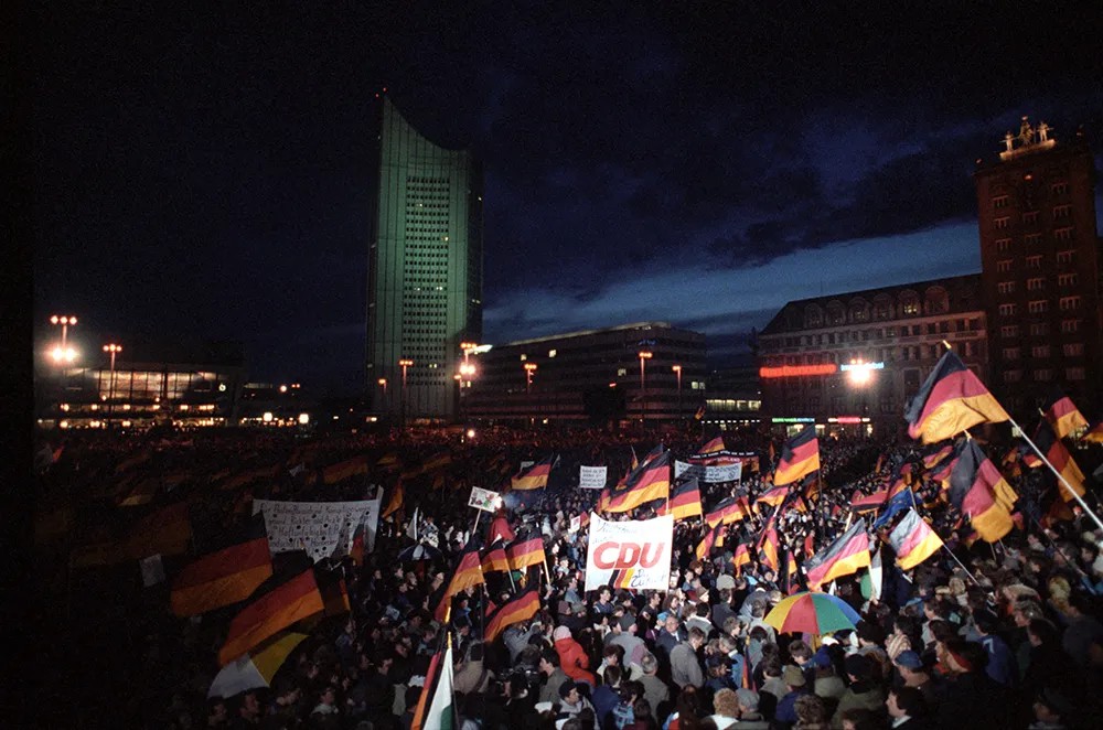 Акция протеста в ГДР. Фото: РИА Новости