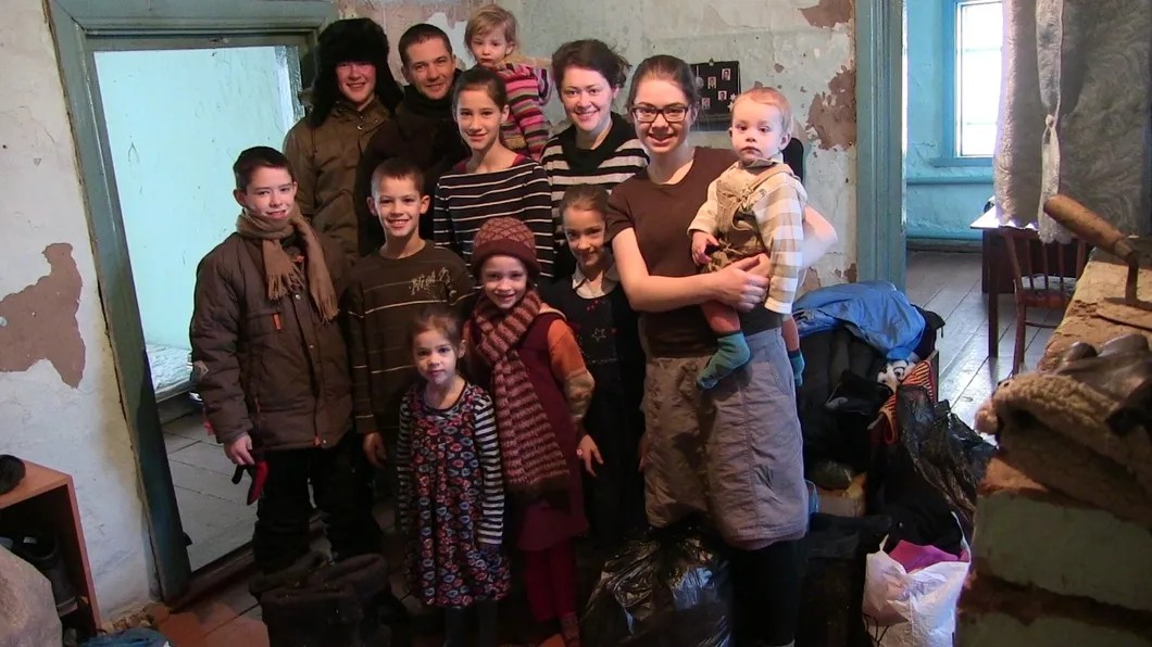 Семья Мартенсов в Кыштовке. Фото: VN.ru