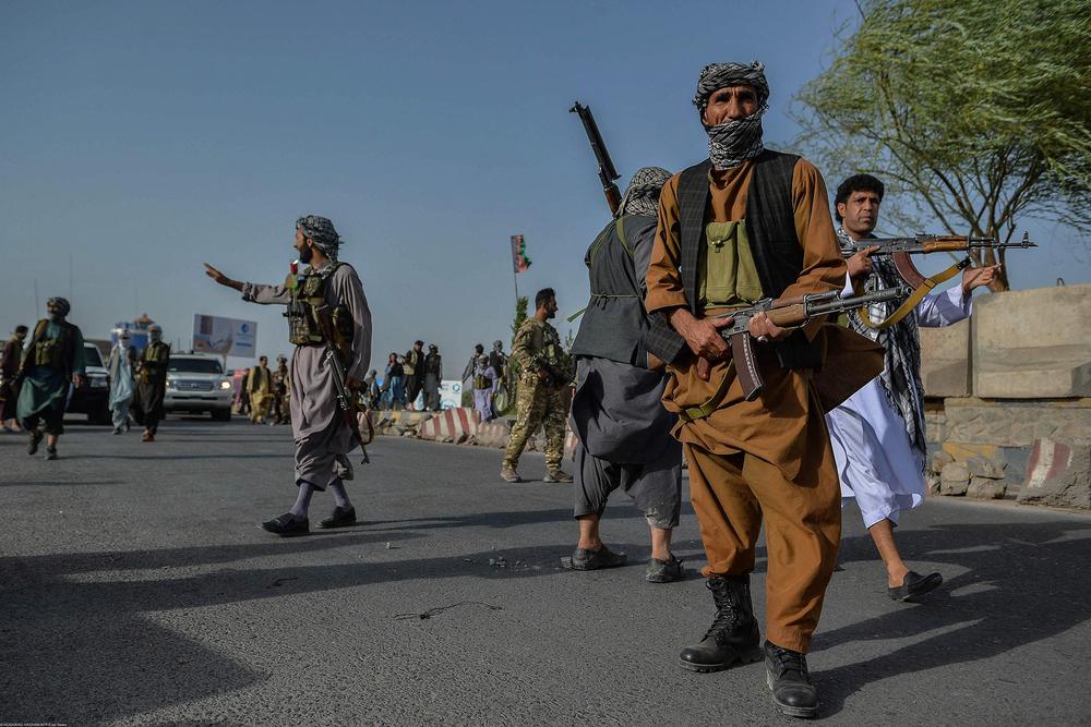 Блокпост афганской милиции в провинции Херат, 30 июля 2021 г. Фото: Hoshang Hashimi / AFP