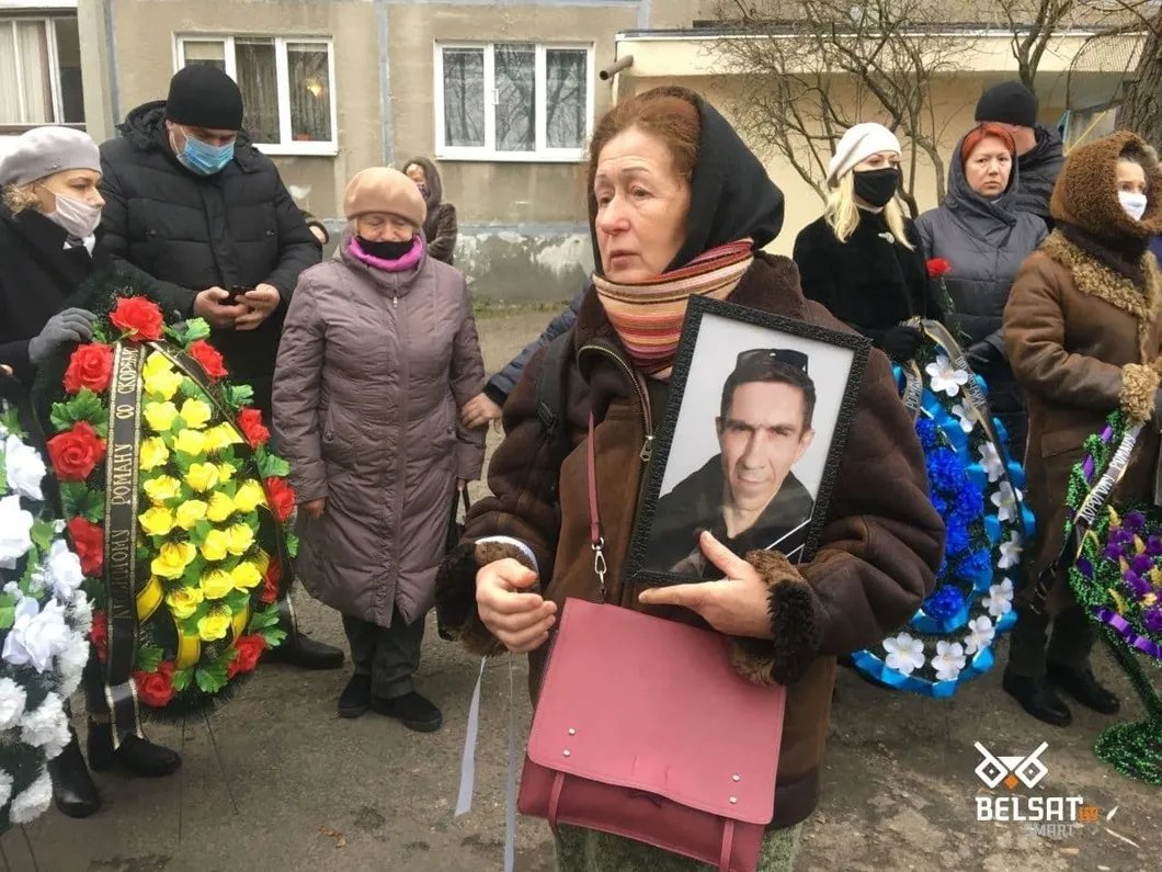 Похороны Решецкого. Фото: «Белсат»