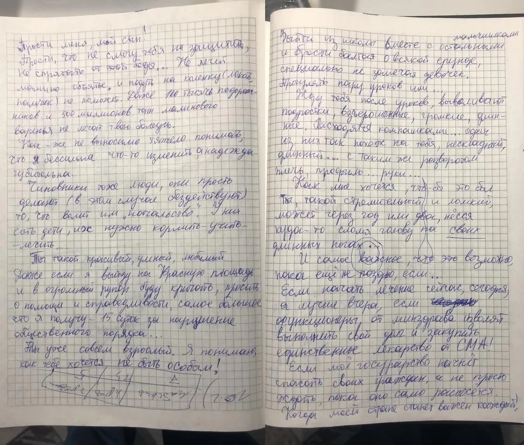Страницы из дневника Зайцевой