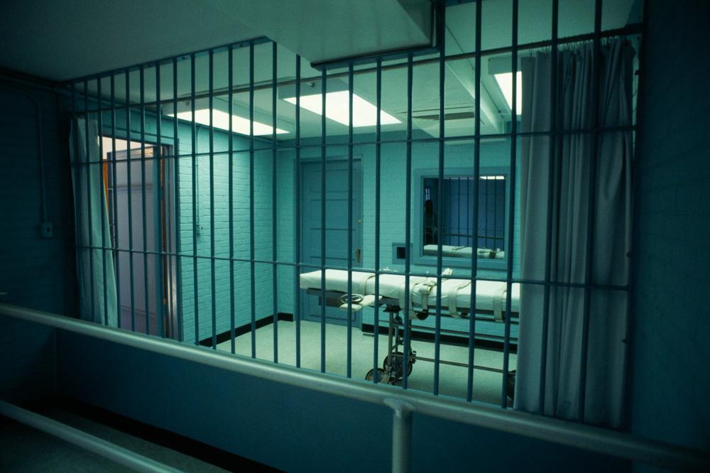 Камера в тюрьме Хантсвилла, где приговоренным к смерти вводили смертельную инъекцию. Фото: Jerry Cabluck / Sygma / Getty