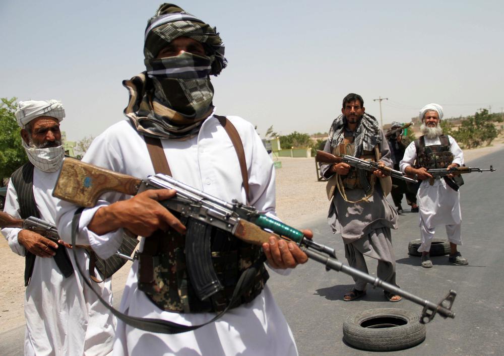Бывшие моджахеды, перешедшие на сторону правительства Афганистана. Фото: Reuters