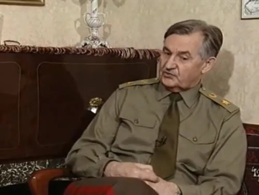 Валентин Варенников. Кадр советского телевидения