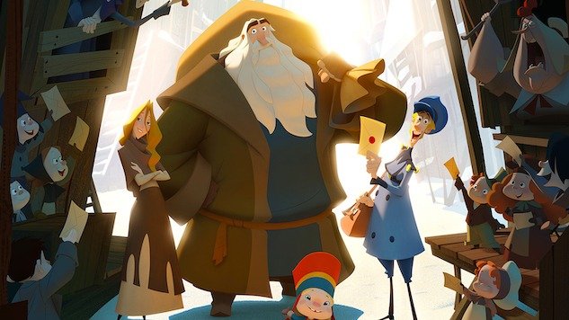 Кадр из анимационного фильма «Клаус»