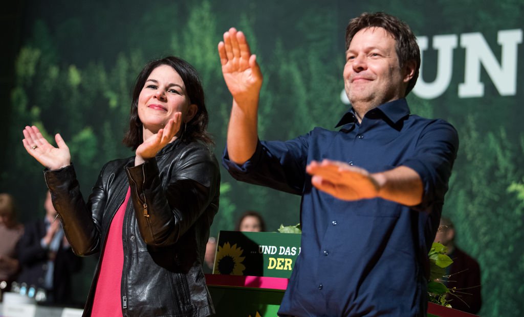 Анналена Бербок и Роберт Хабек, 2018 год. Фото: Bernd von Jutrczenka / picture alliance via Getty Images