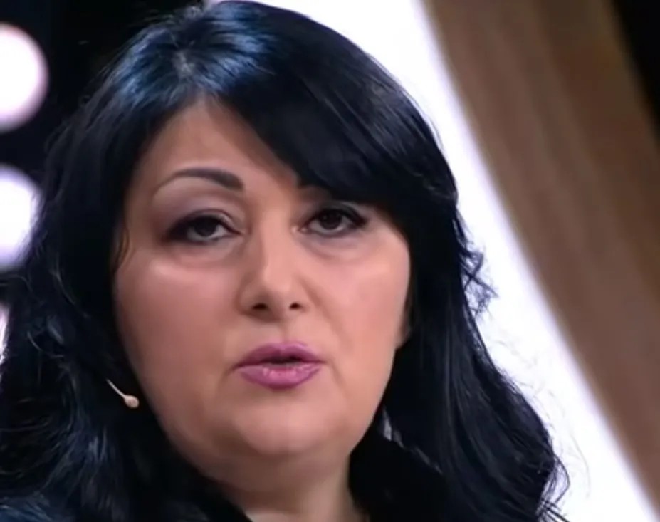 Наира Хачатурян. Кадр из ток-шоу на «России-1»