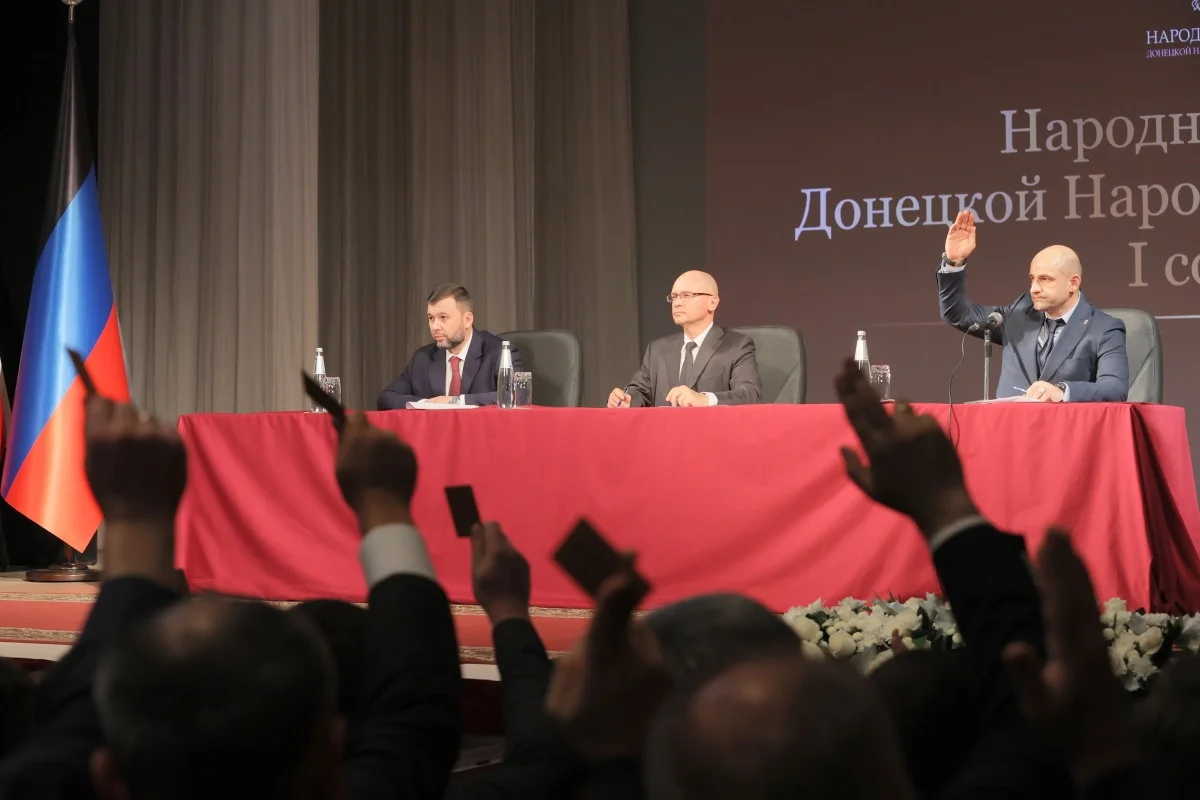 Замглавы Администрации президента Сергей Кириенко в «ДНР». Фото: Дмитрий Вагодкин / ТАСС
