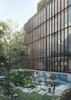 План внутреннего двора будущего жилья владельца «Челси»Фото: Stephen Wang + Associates