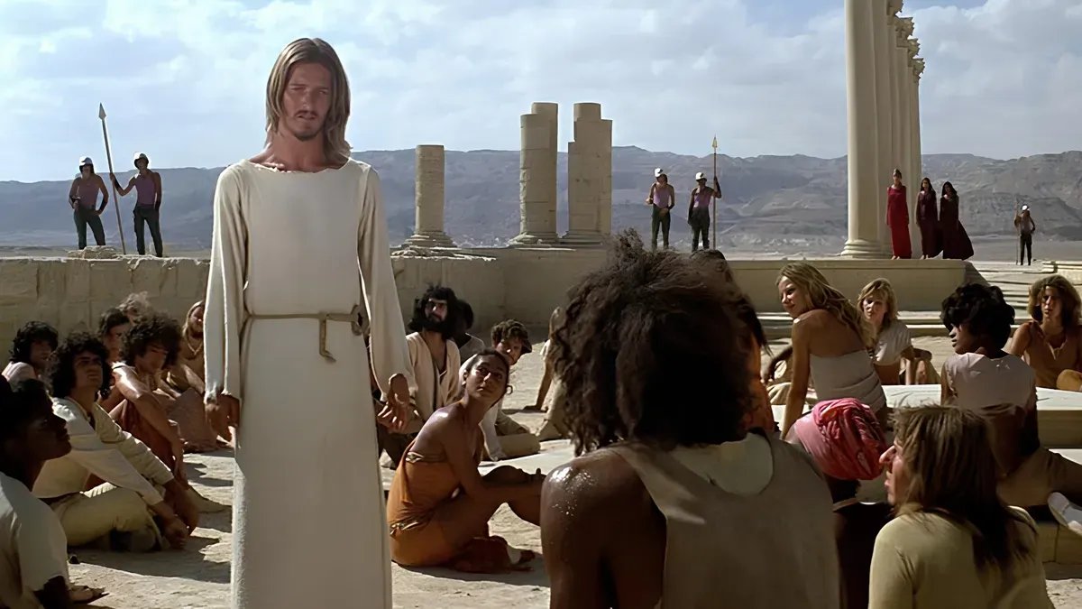 Кадр из экранизации Нормана Джуисона рок-оперы Jesus Christ Superstar