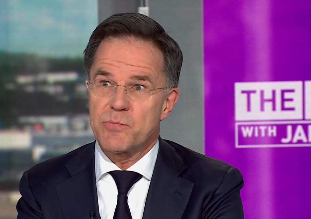 Марко Рютте в эфире CNN